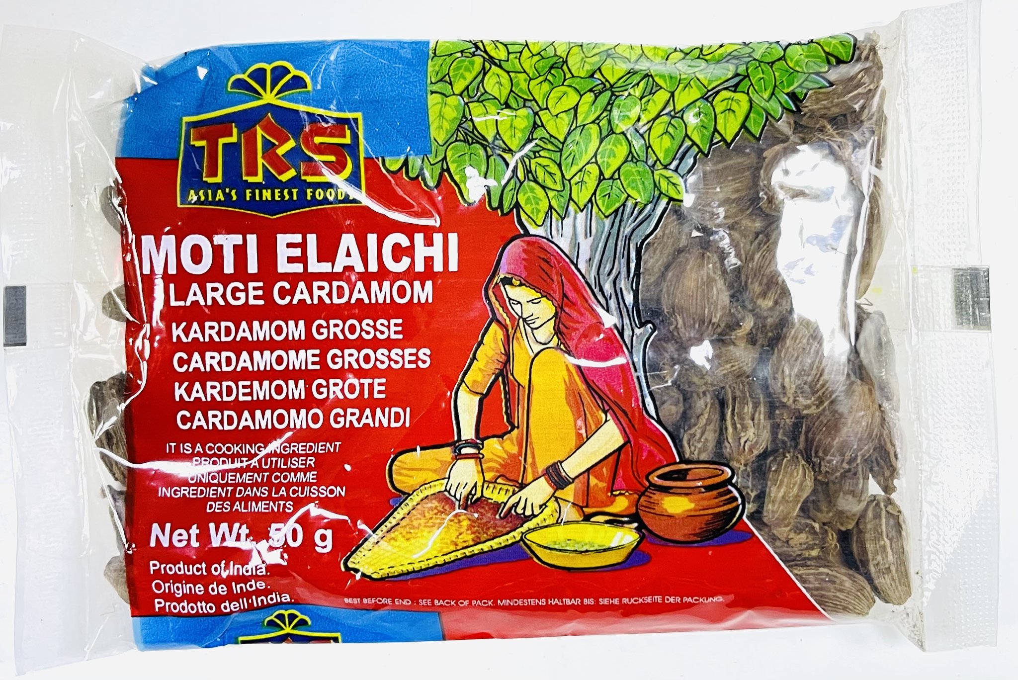 Black Cardamom/Moti Elachi TRS - 200g