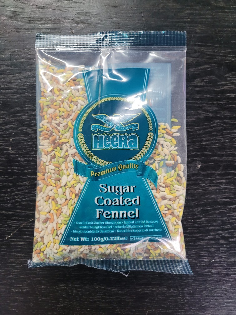 Sugar coated fennel - 100g