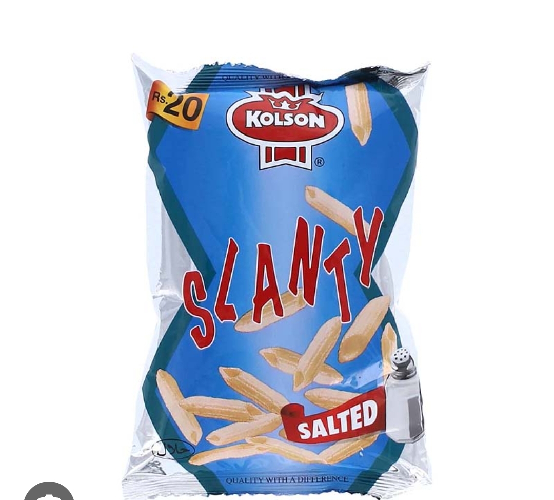 Slanty salted -