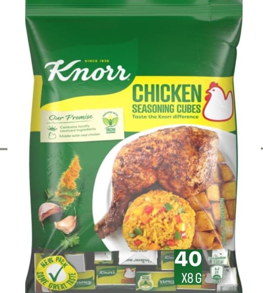 Chicken cubes knorr -(40×8g)