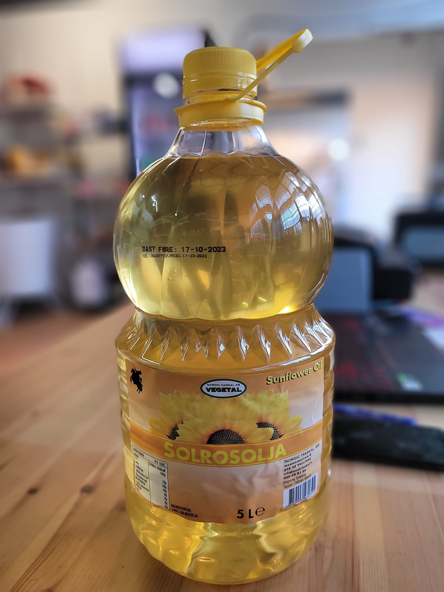 Solrosolja - 5L